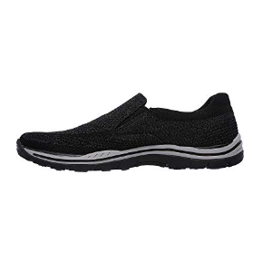 Skechers Men's Expected Gomel Slip-On Loafer, Black, 8.5 size