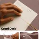 YSAGi Leather Desk Protector, Office Mat, Large Mouse Mat, Non-Slip PU Leather Blotter, Laptop Desk, Waterproof Writing Pad for Office and Home (Chocolate, 47.2" x 23.6")
