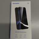 SYNCWIRE Privacy Screen Protector for iPhone 15 6.1''[2-Pack], Unbreakable True 28 Anti Spy Tempered Glass Saver Black [Easy Installation Frame] [9H Hardness] [Bubble Free] [Sensitive Touch]