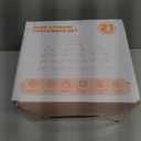 42 PCS Food Storage Containers with Lids (21 Containers & 21 Lids) - Reusable Plastic Food Containers for Kitchen Storage and Organization BPA-Free Leakproof Meal Prep Container with Labels & Pen