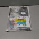 Winlyn 24 Sets Christmas Gingerbread House Suncatchers Ornaments Decorations DIY Window Paint Art Suncatchers Winter Crafts Painting Kits for Kids Classroom Activities Art Project Party Favors