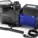 AQUASTRONG In/Above Ground Pool Pump, High Flow (Dual Speed, 2HP, 5186 GPH, 115V) (Dual Speed+115V, 2hp)