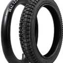 GYL 14x2.125(57-254) Tire and Tube Set for Bicycle Electric Scooters and E-Bike,Heavy Duty 14 Inch Tube with Schrader Valve, Replacement for 14" Bike Tires 14x2.1 14x2.125 14x2.15