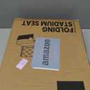 Sheenive Stadium Seats for Bleachers with Back Support, Bleacher Seats with Backs and Cushion Wide, Padded Portable Folding Comfort Stadium Chair with Shoulder Strap, Perfect for Sports Events, Blue