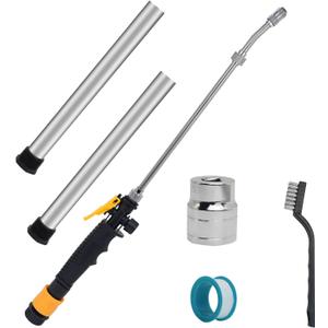 6 Pack RV Water Heater Anode Rod with Flush Wand Hex Wrench Socket Set, 2Pcs 9.25"L x 3/4"NPT Thread Magnesium Rods for Suburban, Mor-Flo, RV Water Heater Flush Wand for Cleaning Water Heater