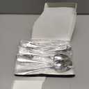 Dinner Spoon Set,8-Piece 7.3 Inch Soup Spoons,Premium Food Grade Stainless Steel Table Spoon,Durable Metal Tablespoon,Dishwasher Safe Silverware Spoons
