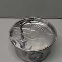 Cat Water Fountain Stainless Steel: Cat Fountain for Drinking - 88oz/2.6L Pet Water Fountain for Cats Indoor - Quiet Cats Water Bowl Dispenser - Pets Feeding & Watering Supplies - for Small Animals