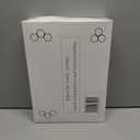 Pack of 3 Snackle Box Container, Portable Snack Box, 8 Compartment Snack Tray with Lid, Divided Serving Tray with Lid and Clear Divided Snack Containers with Lids for Fruit Candy Nuts Veggie