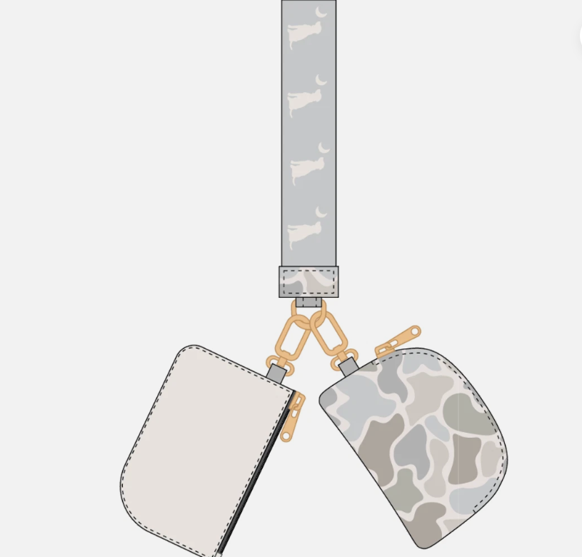 Local Girl Dual Wristlet - Saltwater - L5210091-FCW