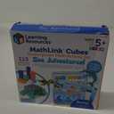 MathLink Cubes Kindergarten Math Activity Set Sea Adventures!, Math Teaching Toys, PreKManipulatives, Childrens Math Games, 115 Pieces, Age 5+