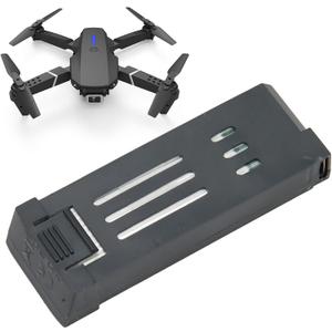 Drone Battery, RC Drones Lithium Battery UAV Replacement Battery Drone Accessories for E58 L800 JY019 S168 X Pro (1800mAh)