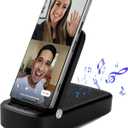 Gifts for Men Woman, Cell Phone Stand with Wireless Bluetooth Speaker,Anti-Slip Base HD Surround Sound Perfect for Home and Outdoors with iPhone/Samsung/iPad (1 pcs)