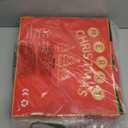 N&T NIETING Pop Up Christmas Tree with Lights & 30 Balls, 5Ft Collapsible Green Tinsel Christmas Tree Decoration for Holiday Xmas Home Office Decor