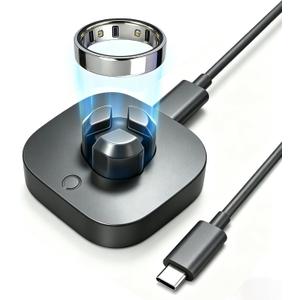 Charger Compatible with Oura Ring Gen 4: Fast Charging Dock for Size 7/8/9/10/11/12/13 with USB-C Cable (Not Compatible with Ring Gen 3)