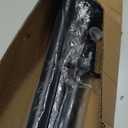 Tension Curtain Rod 51-165In(4.25-13.75Ft), Extra Long Outdoor Curtain Rod No Drilling for Window or Bathroom Patio, Adjustable Spring Shower Rod, Easy to Install Never Rust, Rod Diameter 1.26In-Black