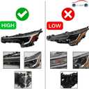 Headlight Fit For 2023 2024 2025 Toyota Corolla SE XLE XSE HeadLamp (Left Driver) LH 81150-02U60 CR23A02L