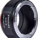PHOLSY Lens Mount Adapter Compatible with Nikon F to E (NEX), Compatible with Nikon F Lens to E Mount Camera Compatible with Sony a1 a9 a7S a7R a7C a7 a6600 a6500 a6400 a6300 a6000 NEX etc.