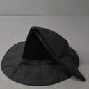 HOMELEX Black Witch Hat Adult Wizard Hat Sorcerer Accessories Halloween (Grey)