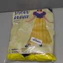 Spooktacular Creations Snow Princess Dress Costume Women, Adult Halloween Costume with Headwear for Theme Parties (Yellow, L)