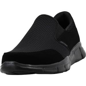 Skechers Men's Equalizer Persistent Slip-On Sneaker (9.5, Black)
