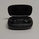 Tribit Wireless Earbuds, 110H Playtime Bluetooth 5.3 IPX8 Waterproof Touch Control True Wireless Bluetooth Earbuds with Mic Earphones in-Ear Deep Bass Built-in Mic Bluetooth Headphones, FlyBuds 3 (Small, Black)