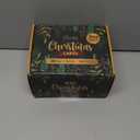 Decorably 100 Pack Foiled and Glittery 6x4in Christmas Cards with Envelopes Bulk and Stickers, 20 Festive Holiday Designs Seasons Greetings for Friends & Loved Ones, Printed Message - Gifting, Mailing