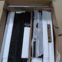 LITTLE TREE 6-Tier Shoe Cabinet with Doors for Up to 24 Pairs, Large Wooden Shoe Storage Cabinet with Adjustable Shelves, Black Freestanding Shoe Organizer Cabinet for Entryway, Hallway