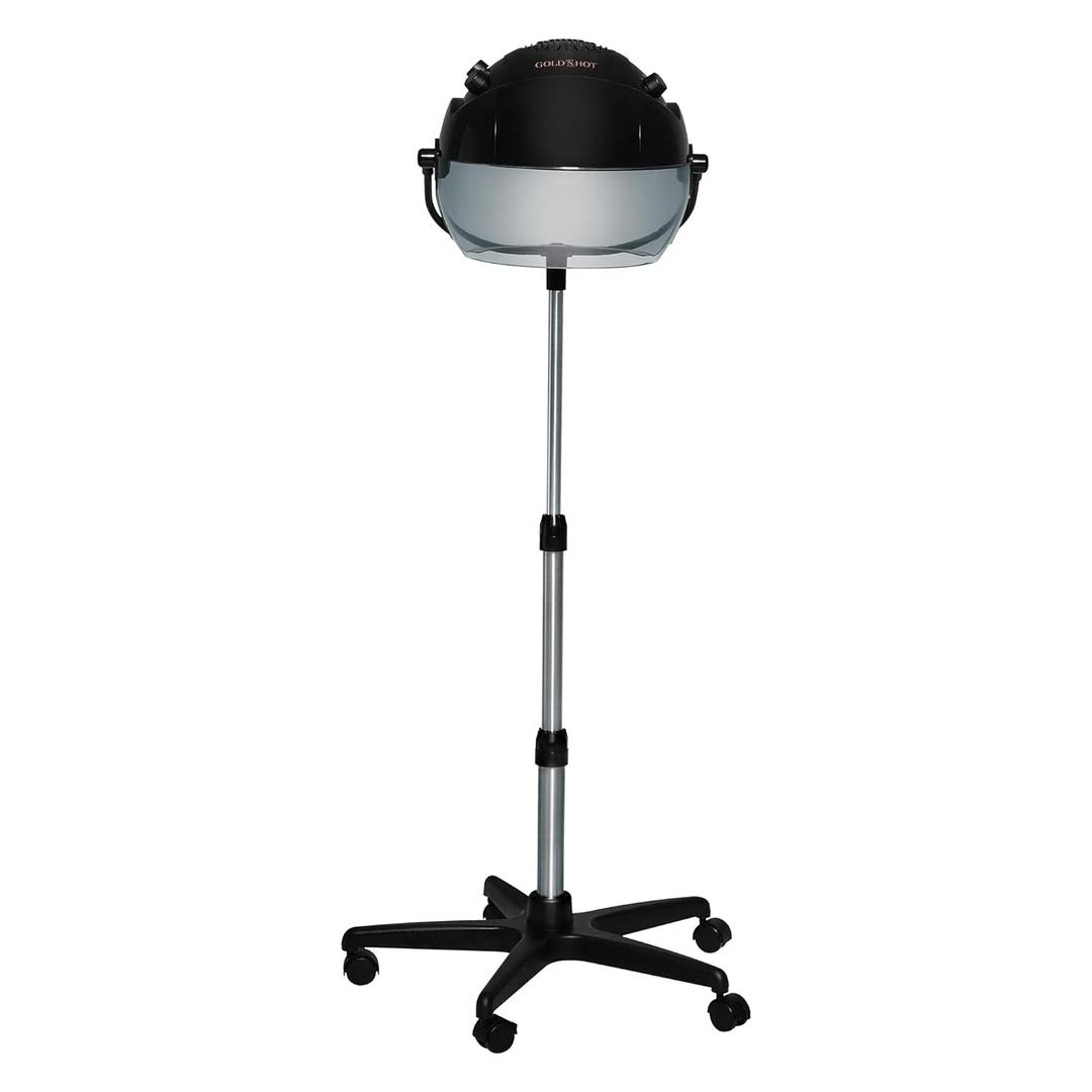 GOLD N HOT Ionic Stand Bonnet Dryer (Black 1.0)