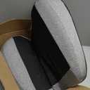 AntDiseno Car Seat Cushion, 2 in 1 Wedge Car Cushions or Lumbar Support for Driving, Extra Large Memory Foam Seat Cushion for Sciatica Pain Relief, Driver Seat Cushion for Car Truck, Black