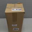 5 Pack Exterior Door Handle with Single Cylinder Deadbolt,Front Door Handle and Deadbolt Set,Matte Black Keyed Alike Heavy Duty Door Lever Locksets Right & Left Sided Doors,1 Key 1 Combo