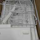 7 code Large Dish Drying Rack, 2-Tier Dish Racks for Kitchen Counter, Detachable Large Capacity Dish Drainer Organizer with Utensil Holder, Dish Drying Rack with Drain Board, White