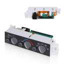 599.006 AC Heater Climate Control Panel with Rear Defogger Replacement for 1996-2000 Chevy Cadillac and GMC-Escalade C1500 C2500 Suburban K1500 K2500 Tahoe Yukon 9378805 16231165