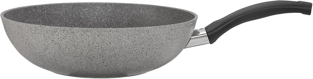 BALLARINI Parma by HENCKELS 11-inch Nonstick Stir Fry Pan with Lid, Made in Italy, Durable and Easy to clean