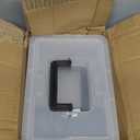 Citylife 8 Packs 6 QT Plastic Storage Bins with Latching Lids Clear Storage Box with handle Stackable Storage Containers for Organizing Snacks, Crafts, Toys, Tools