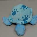 Muiteiur Sea Turtle Stuffed Animal, Soft Mommy Turtle Plush Toy with 3 Babies, Blue Stuffed Marine Life for Kids Girl Boy(Blue)