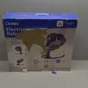 LAREX Baby Swing to Toddler Electric Infant Swing Portable for Newborn Boy Girl, 5 Sway Speeds with Remote Control, 12 Preset Melodies and Bluetooth, 0-6 Months Max 20 Lbs(Dark Wood Grain)