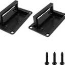 Bitray Recessed Pull Handles Hatches Pull Handle Black Toolbox Recessed Flush Pull Handle for Deck Hatch -2Pcs