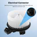 Front AEagle AC Heater Blower Motor Fan for Honda Civic 2006-2011, Jeep Wrangler Left Hand Drive 2007-2010 Replaces for 700194