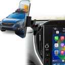 2025 Crosstrek Vent Phone Mount for 2024-2025 Impreza 2026 Crosstrek Hybrid 2022-2025 WRX Accessories | Aluminum Telescopic Air Vent Holder | Thick Case Friendly for iPhone 16/15 Pro Max, Galaxy S24