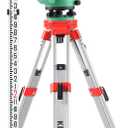 KEZERS 36X Automatic Optical Level Kit with Tripod, High Precision Auto Level, Self-Leveling Tool for Builders, Transit Level Kit with Aluminum Survey Tripod,16FT Grade Rod, Carrying Case