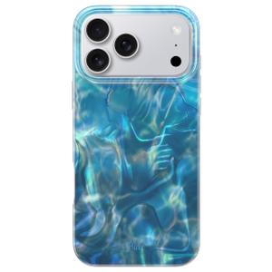 LONLI Hue for iPhone 17 Pro Case - Ocean Waves Shockproof Phone Cover - [Shock-Absorbent Bumper] - Cute, Unique and Aesthetic