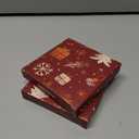 2 x Friendship Gifts for Women Friends - BFF Christmas Ornaments & Decorations - Ceramic Ornaments