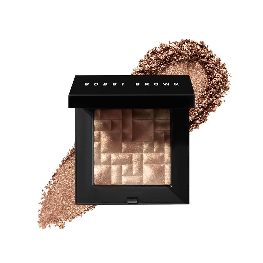 Bobbi Brown Highlighting Powder | Pearl-Infused Highlighter Makeup For Luminous Cheeks & Eyes | Gel-Powder Hybrid, 0.28 Ounce