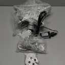 Christmas Tree Topper with 32.8FT Color Light Cord and 6 Projection Modes, Christmas Star Tree Topper Builtin LED Rotating Projector Lights, 3D Glitter Christmas Tree Decorations (Silver)