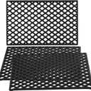 BAC367 HDW194 Grill Grates Grill Replacement Parts for Traeger Grill Grate Traeger Texas Pro Series 34 Century 885 Texas Elite 34 Traeger Pellet Grill Parts Texas Elite Cast Iron Cooking Grates 3Pcs