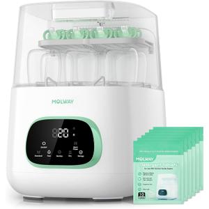 Upgraded Bottle Washer Pro, All-in-One Baby Bottle Washer and Sterilizer & Dryer, Cleaning Machine for Bottles, Pump Parts & Baby Essentials, Replaces Hand Washing, Mothers Day Gifts for Women