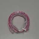 3 x WantGor 1.6 Inch Wide Headbands Silk Satin Plain Headband for Women, Non Slip Solid Hair Bands Hair Accessories Cosplay DIY Holiday Head Band (Blue, Large)