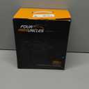 FOUR UNCLES 2L Brake Bleeder Vacuum Pump Kit - Pneumatic Brake Fluid Extractor with 1L Refilling Bottle & Adapters for Automotive Bleeding, One-Person Operation