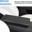 Center Console Armrest Cover Fit for Tesla Model Y Juniper (2025-2026) & Model 3 Highland (2024-26) Soft Touch, Anti-Slip, Scratch-Resistant, Easy to Clean, for Model Y Accessories