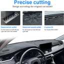 for Toyota Rav4 Accessories 2025 2024 2023 2022 2021 2020 2019 Dashboard Cover Dash Cover Mat Custom Fit Center Console Cover Sunshield Protector RAV 4 PadBlack Trim